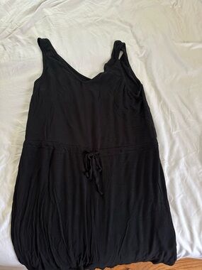 Classic Black Women's Sleeveless Jumpsuit